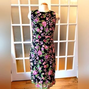 Floral Crochet Dress